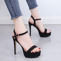 Summer New Sexy High-heeled Stiletto Flat Sandals Women's Shoes sku image 9