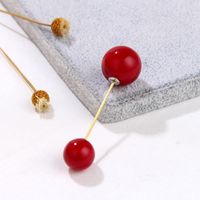 Fashion New Quality Zircon Double Head Pearl Brooch Wholesale main image 3
