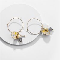 Fashion Women's Earring Wholesale Earrings Natural Pearl Abalone Shell Stone Female Earrings New main image 5