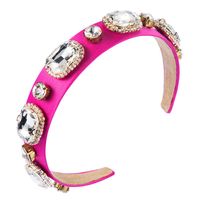 Baroque Aristocratic Wind-mounted Glass Diamond Cloth New Headband Ultra Flash Headband main image 4