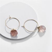 Fashion Women's Earring Wholesale Earrings Natural Pearl Abalone Shell Stone Female Earrings New sku image 9