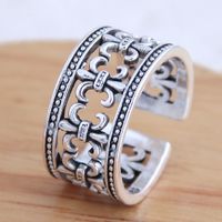 Fashion Jewelry Fashion Retro Simple Exaggerated Open Ring sku image 1