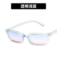Retro New Narrow Frame Sunglasses Two Color Korean Sunglasses Hip Hop Sunglasses Wholesale sku image 2