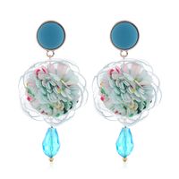 Korean Fashion Sweet Simple Rose Drop Earrings Fahsion Jewelry Wholesale main image 1