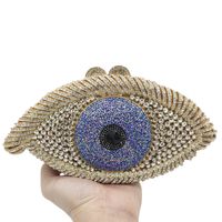 Nuevo Bolso De Cena De Moda Ojos Bolso De Fiesta De Diamantes Ojo De Diablo Embrague De Diamantes De Imitación main image 6