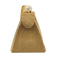Fgg Wristlets Bag Europäische Und Amerikanische Neue Bankette Tasche Pyramiden Förmige Handtasche Hot Diamond Handtasche sku image 2