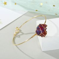 Original Hand-wound Wire Bracelet Colorful Bracelet Imitation Natural Stone Bracelet Bracelet Wholesale main image 3