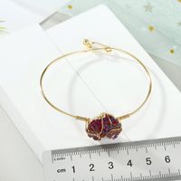 Original Hand-wound Wire Bracelet Colorful Bracelet Imitation Natural Stone Bracelet Bracelet Wholesale main image 6
