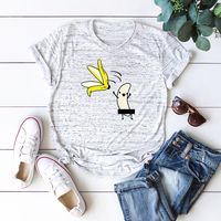 Women's Short Sleeve T-shirts Printing Casual Fashion Fruit main image 2