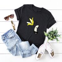 Women's Short Sleeve T-shirts Printing Casual Fashion Fruit sku image 3