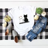 Women's Short Sleeve Printing Casual Fashion Animal sku image 11