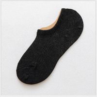 New Spring New Invisible Socks Ladies Low-top Shallow Mouth Boat Socks Solid Color Socks sku image 1