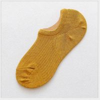New Spring New Invisible Socks Ladies Low-top Shallow Mouth Boat Socks Solid Color Socks sku image 3