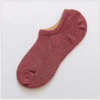 New Spring New Invisible Socks Ladies Low-top Shallow Mouth Boat Socks Solid Color Socks sku image 7