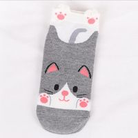 New Socks Wholesale Korean Fashion Female Cotton Socks Cartoon Cute Socks Boat Socks sku image 4