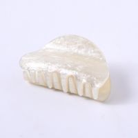New Fashion Simple Acrylic Marble Pattern Cheap Grab Clip Wholesale sku image 5