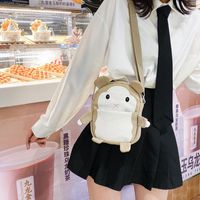 Small Canvas Square Zipper Crossbody Bag main image 6