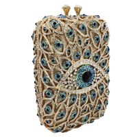 Nueva Bolsa De Cena De Moda Ojos Bolsa De Fiesta De Diamantes Bolsa De Embrague De Diamantes De Imitación De Diablo Bolso Femenino main image 6