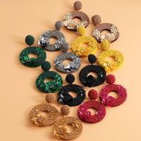 New Fashion Rice Beads Earrings For Women Wholesale main image 1