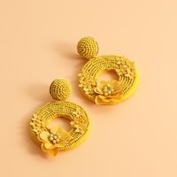New Fashion Rice Beads Earrings For Women Wholesale main image 5