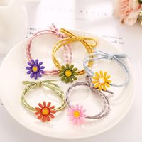 6086 Han Zhi Shang Neue Kleine Gänseblümchen Haarring Weibliche Koreanische Kopf Bedeckung Kopfs Eil Wie Gummiband Hands Eil Niedliche Haarschmuck main image 2