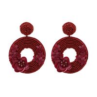 New Fashion Rice Beads Earrings For Women Wholesale sku image 1