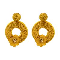 New Fashion Rice Beads Earrings For Women Wholesale sku image 2