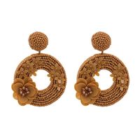 New Fashion Rice Beads Earrings For Women Wholesale sku image 5