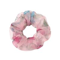 New Fashion Fabric Lace Yarn Small Fragrance Wind Flowers Cheap Scrunchies Wholesale main image 3