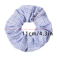 New Fashion Simple Tie Colorful Stripes Lattice Cheap Scrunchies Wholesale main image 4