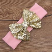 Children&#39;s Hair Band New Sequins Bow Hair Band Hair Accessories Christmas New Baby Gifts main image 4
