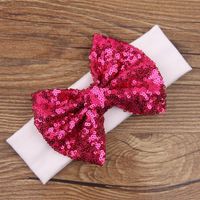 Children&#39;s Hair Band New Sequins Bow Hair Band Hair Accessories Christmas New Baby Gifts main image 6