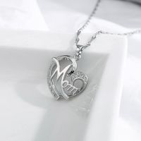 New Fashion Creative Mother&#39;s Day Gift Mom Diamond Necklace Wholesale main image 5