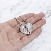 Fashion Heart Alloy Plating Women's Necklace main image 5