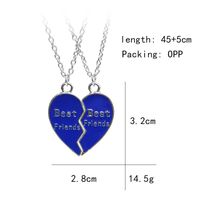 Fashion Heart Alloy Plating Women's Necklace main image 6