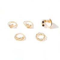 New Fashion Wild Creative Exaggerated Multi-style Geometric Suit Joint Ring Wholesale main image 3