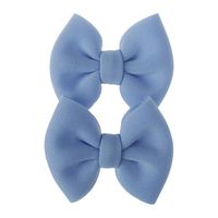 Children Hairpin Hairpin New Solid Color Bow Hair Accessories Wholesale Nihaojewelry sku image 4