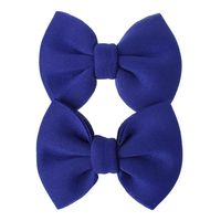 Children Hairpin Hairpin New Solid Color Bow Hair Accessories Wholesale Nihaojewelry sku image 18