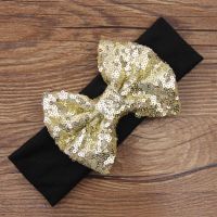 Children&#39;s Hair Band New Sequins Bow Hair Band Hair Accessories Christmas New Baby Gifts sku image 2