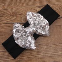 Children&#39;s Hair Band New Sequins Bow Hair Band Hair Accessories Christmas New Baby Gifts sku image 4