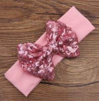 Children&#39;s Hair Band New Sequins Bow Hair Band Hair Accessories Christmas New Baby Gifts sku image 5