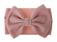 New Children's Hair Accessories Big Bow Hair Band Cloth Baby Headwear Wholesale sku image 4