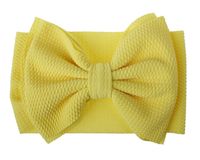 New Children's Hair Accessories Big Bow Hair Band Cloth Baby Headwear Wholesale sku image 11