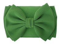 New Children's Hair Accessories Big Bow Hair Band Cloth Baby Headwear Wholesale sku image 12