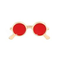 Grenz Überschreitende   Neue Koreanische Mode Kreative Brille Sonnenbrille Rahmen Nadel Brosche Zubehör Großhandel sku image 4