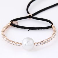 Korean Fashion Sweet Flash Diamond Ol Petty Bourgeois Bow Bracelet Yiwu Nihaojewelry Wholesale main image 4