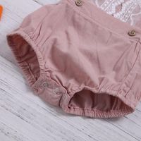 Summer Sleeveless Lace Bodysuit New Baby Baby Clothes Thin Girls Short Crawler Children's Wear main image 5