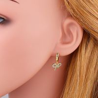 New Fashion Diamond Stud Earrings Wholesale main image 6