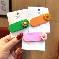 Korean New Simple Cute Daisy Cheap Hairpin Wholesale main image 5