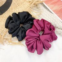 Korea New Pearly Silver Silk Cheap Scrunchies Wholesale main image 5